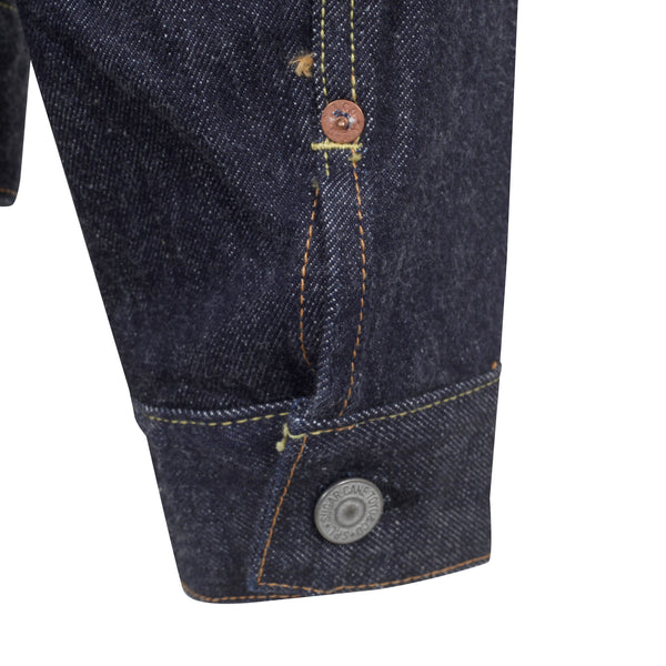 Rinsed Wash SC11953A Navy 1953 Model 14.25oz Denim Jacket CANE10615