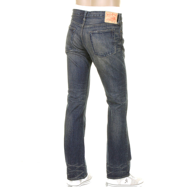 Vintage Boot Cut SC40321H Hard Wash Selvedge Denim Jeans CANE9030