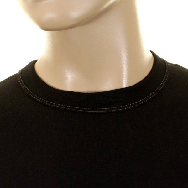 Classic Black Short Sleeve WV73544 Regular Fit Cotton T-Shirt WHIT2828