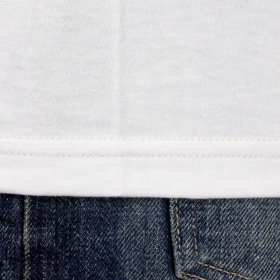 Classic White Regular Fit WV73544 Short Sleeve Cotton T-Shirt WHIT2827