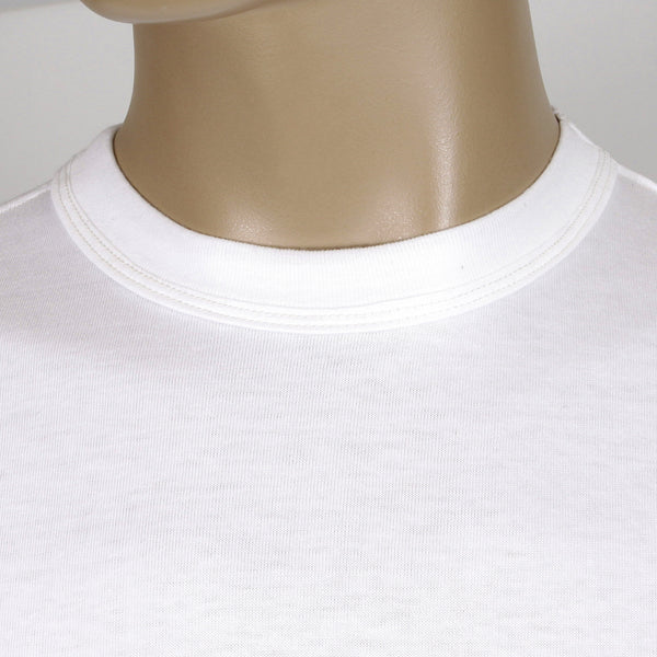 Classic White Regular Fit WV73544 Short Sleeve Cotton T-Shirt WHIT2827