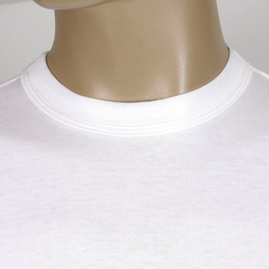 Classic White Regular Fit WV73544 Short Sleeve Cotton T-Shirt WHIT2827 Classic White Regular Fit WV73544 Short Sleeve Cotton T-Shirt WHIT2827