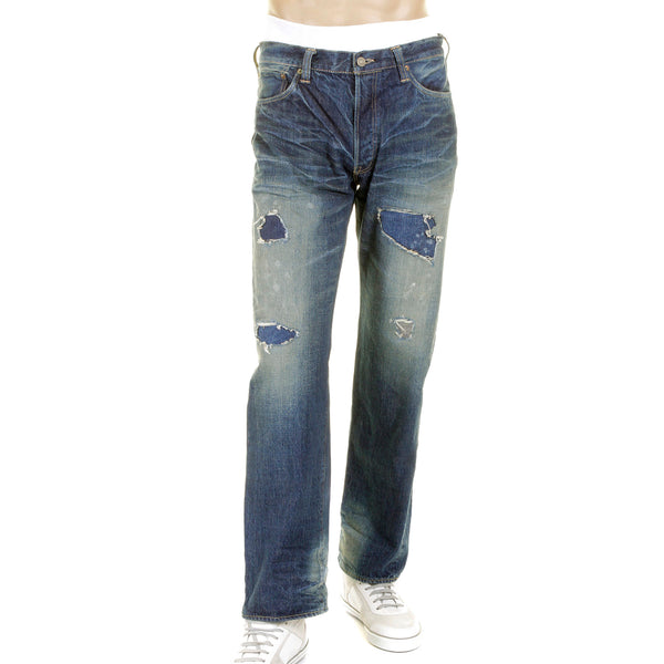 Aged 14oz Lone Star SC40902R Vintage Cut Selvedge Denim Jeans CANE2106