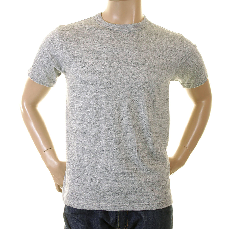 Cotton Marl Grey WV73544 Crew Neck Regular Fit Short Sleeve T Shirt CANE2023 Cotton Marl Grey WV73544 Crew Neck Regular Fit Short Sleeve T Shirt CANE2023