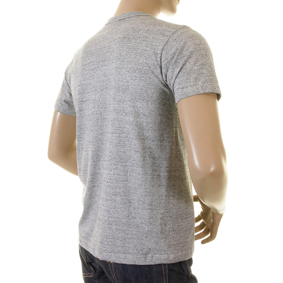 Cotton Marl Grey WV73544 Crew Neck Regular Fit Short Sleeve T Shirt CANE2023 Cotton Marl Grey WV73544 Crew Neck Regular Fit Short Sleeve T Shirt CANE2023