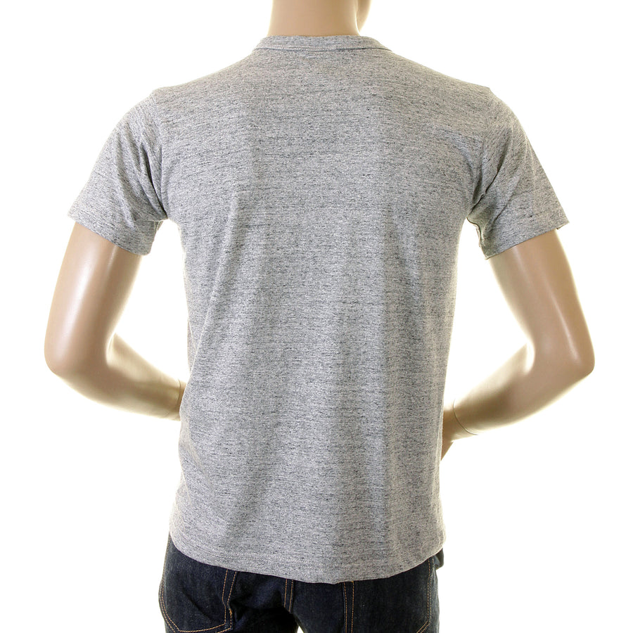 Cotton Marl Grey WV73544 Crew Neck Regular Fit Short Sleeve T Shirt CANE2023 Cotton Marl Grey WV73544 Crew Neck Regular Fit Short Sleeve T Shirt CANE2023