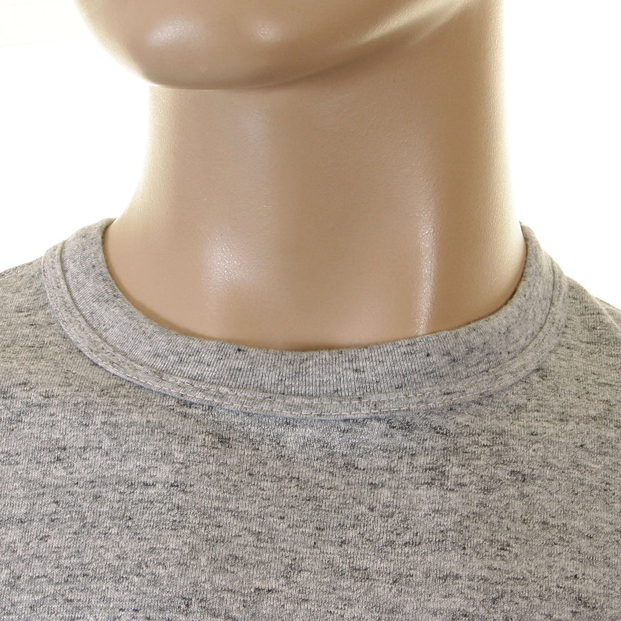 Cotton Marl Grey WV73544 Crew Neck Regular Fit Short Sleeve T Shirt CANE2023 Cotton Marl Grey WV73544 Crew Neck Regular Fit Short Sleeve T Shirt CANE2023