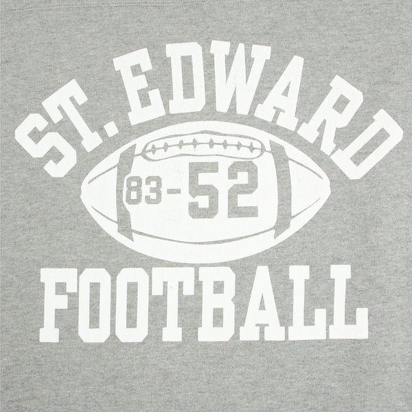Grey Crew Neck CH64089 College Football Printed Sweatshirt CANE2841