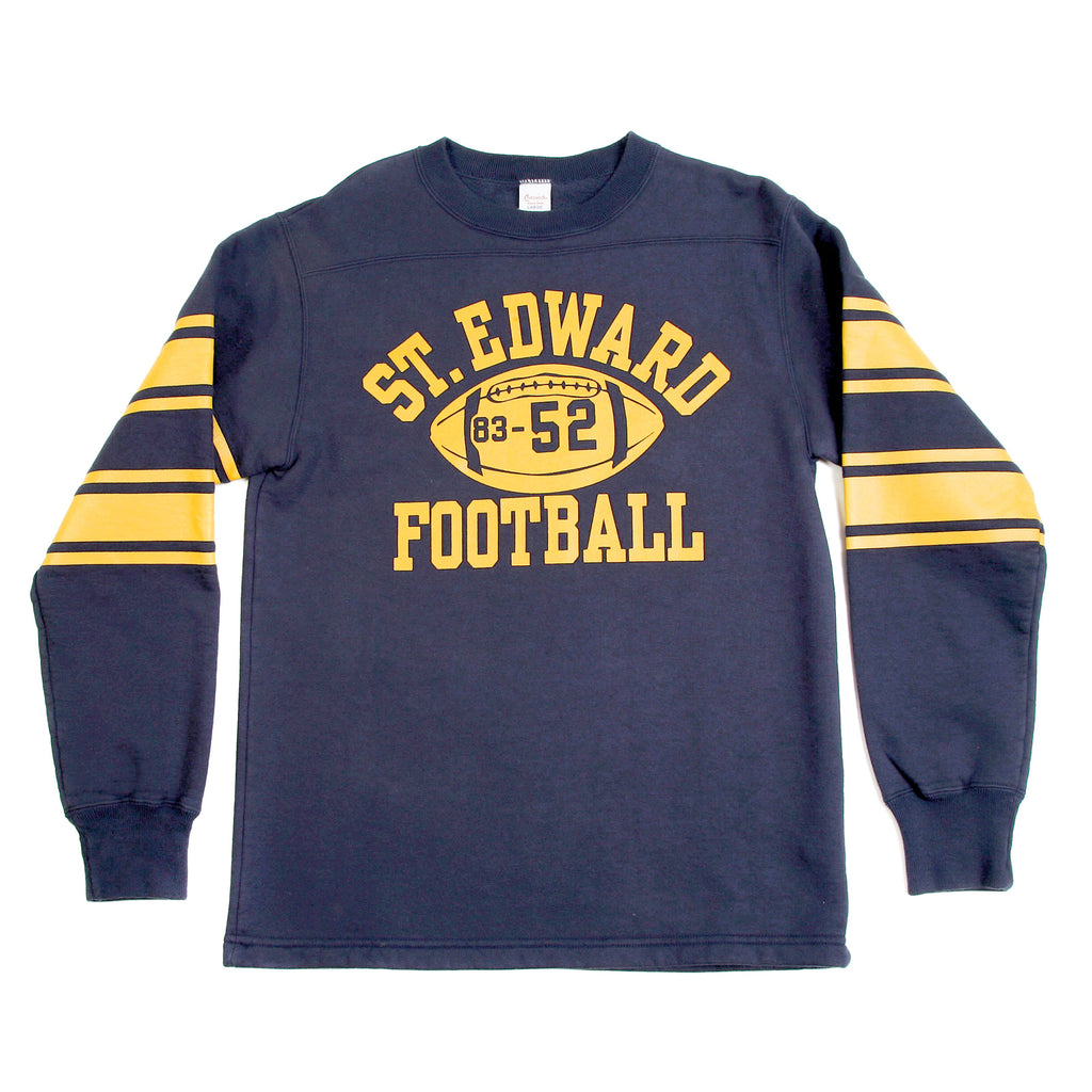 トップス BLACKBIRD cut off football sweat shirt Buffalo Football Sweatshirt – BearAndCubDesignCo