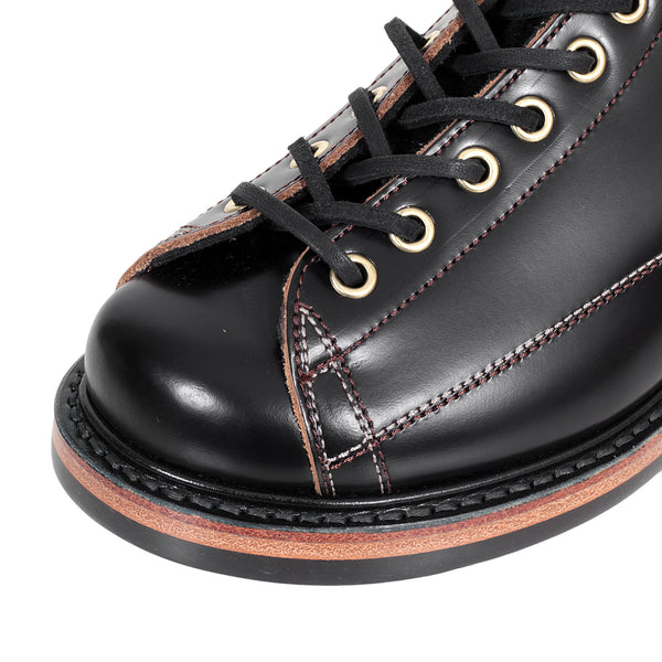 Lone Wolf Mens Black Leather Calf High LW01785 Goodyear Welted Lace Up Wireman Work Boots CANE4452