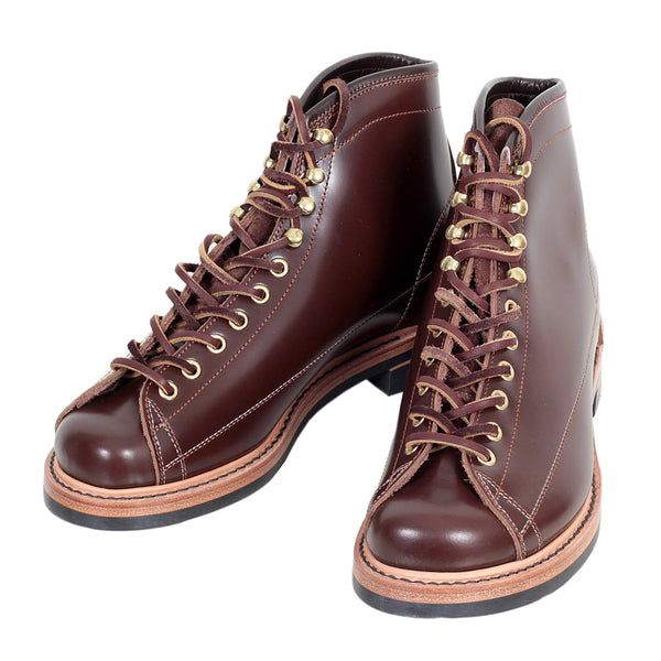 Lone Wolf Mens Brown Leather LW01785 Calf High Goodyear Welted Lace Up Wireman Work Boots CANE4451