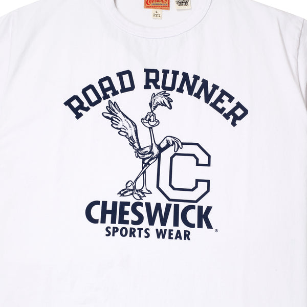 Looney Tunes Road Runner CH78497 Crew Neck White T-Shirt CHES11075