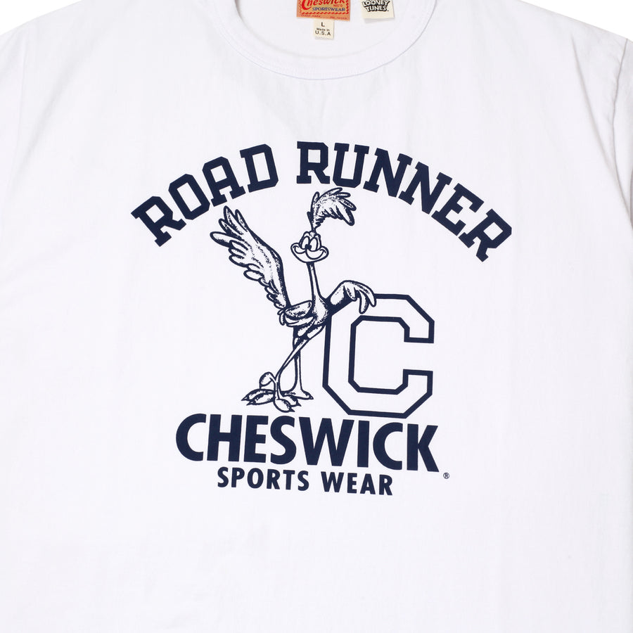Looney Tunes Road Runner CH78497 Crew Neck White T-Shirt CHES11075 Looney Tunes Road Runner CH78497 Crew Neck White T-Shirt CHES11075