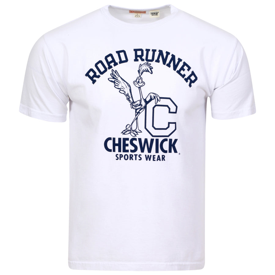 Looney Tunes Road Runner CH78497 Crew Neck White T-Shirt CHES11075 Looney Tunes Road Runner CH78497 Crew Neck White T-Shirt CHES11075