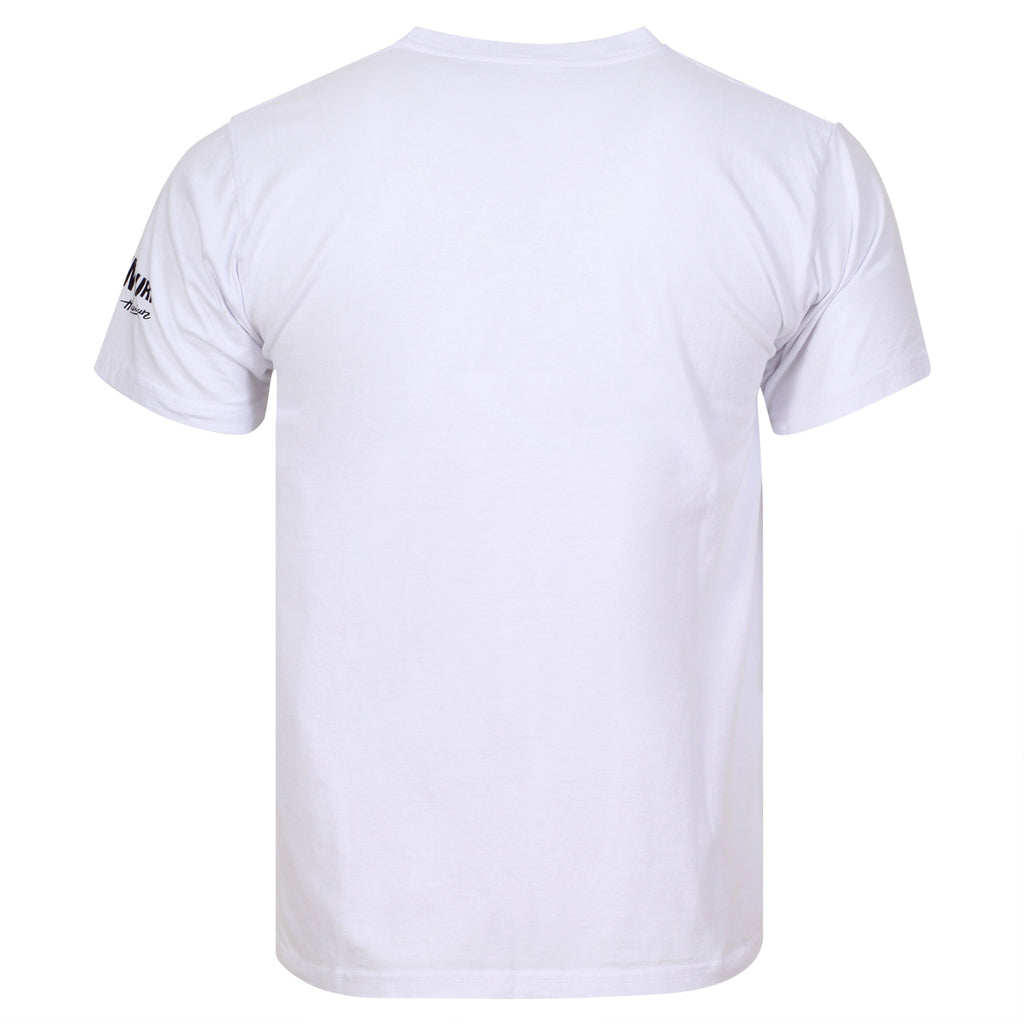Peanuts Snoopy SS78487 Waikiki Print White Crewneck T-Shirt
