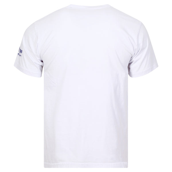 Peanuts Charlie Brown SS78488 Aloha White Crewneck T-Shirt SURF11079