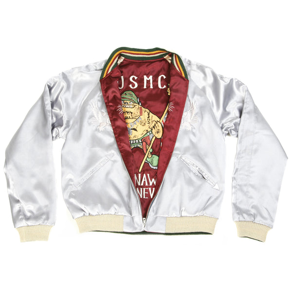 Tailor Toyo fully reversible Silver Souvenir Suka  jacket TT11283 190 CANE11238A