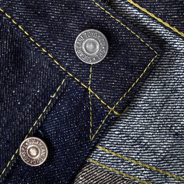 Tapered Fit 14oz Non Wash SC41701N Okinawa and Hawaii Jeans CANE10075