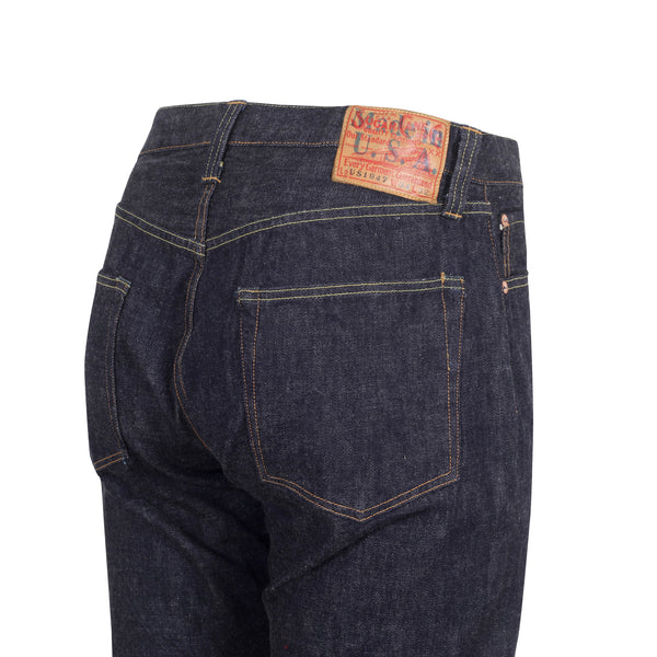 Made in USA Dead Stock 13oz Rinsed Wash SC41872A Navy Jeans CANE10617