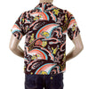 Sun Surf Mens SS34455 Brown Regular Fit Short Sleeve Cuban Collar Hawaiian Shirt with Underwater Coral Print SURF3726