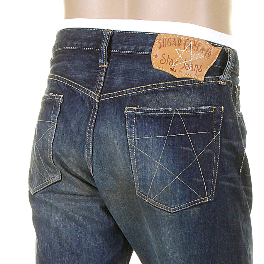 Union Star SC40065H Hard Dark Wash Selvedge Denim Jeans CANE9028