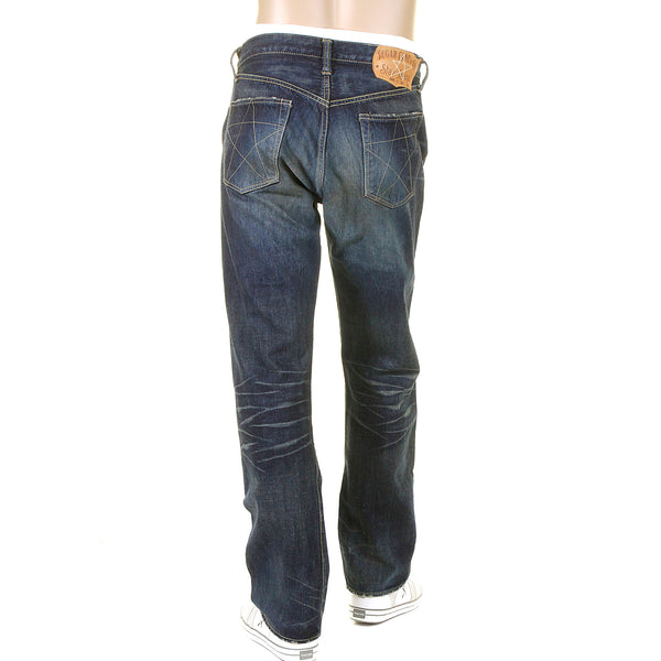 Union Star SC40065H Hard Dark Wash Selvedge Denim Jeans CANE9028