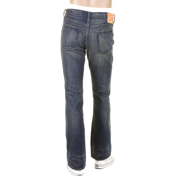 Vintage Boot Cut SC40321H Hard Wash Selvedge Denim Jeans CANE9030