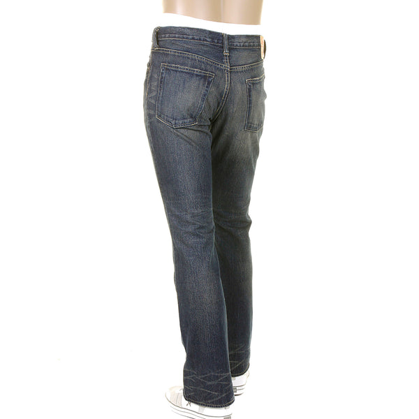 Vintage Boot Cut SC40321H Hard Wash Selvedge Denim Jeans CANE9030