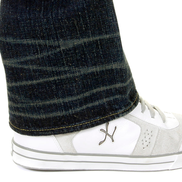 Okinawa Hard Wash SC40301H Selvedge Denim Jeans in Navy Blue CANE4070