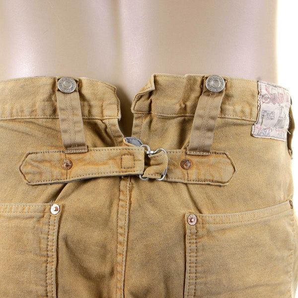 Sugar Cane SC40941H Fiction romance brown vintage wash denim jeans CANE2831