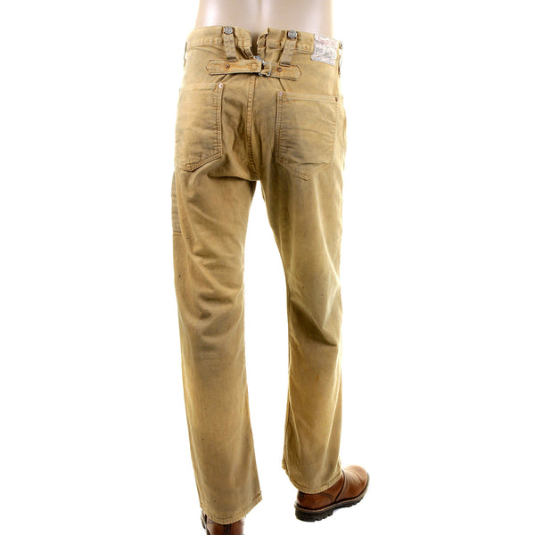 Sugar Cane SC40941H Fiction romance brown vintage wash denim jeans CANE2831