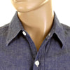 Sugar Cane SC35454 denim blue chambray work shirt CANE0245