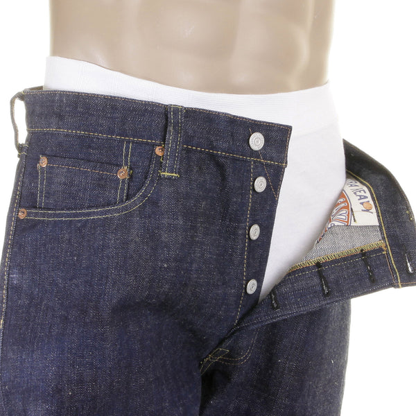 Non Wash SC40401N Raw Japanese Selvedge Denim Jeans CANE2087