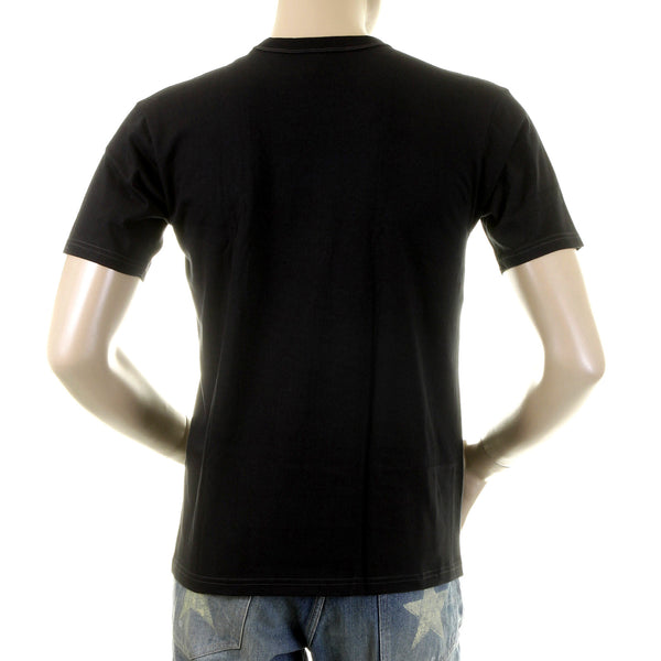 Classic Black Short Sleeve WV73544 Regular Fit Cotton T-Shirt WHIT2828