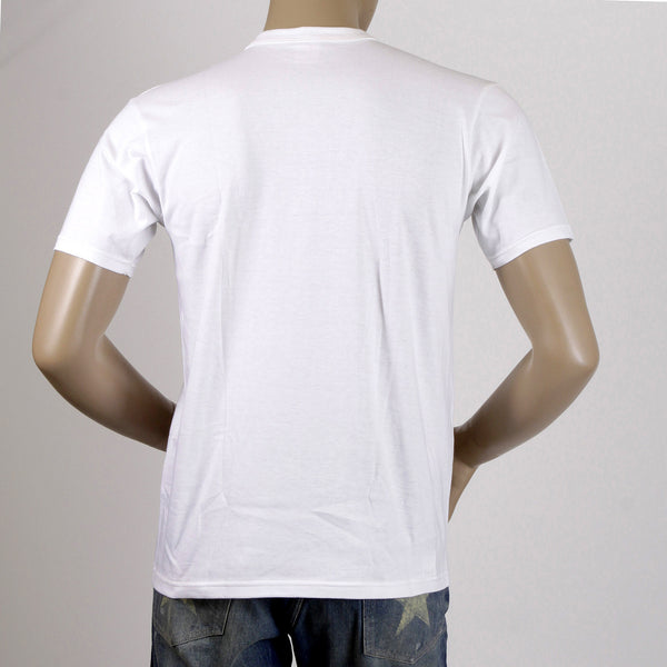 Classic White Regular Fit WV73544 Short Sleeve Cotton T-Shirt WHIT2827