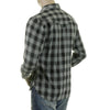 Grey Check SC25371 Western Shirt with Diamond Shaped Buttons CANE2825