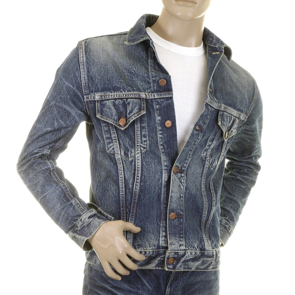 Vintage Lone Star 14oz Hard Light Wash SC11901H Denim Jacket CANE2829