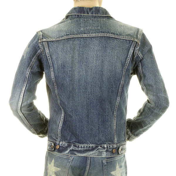 Vintage Lone Star 14oz Hard Light Wash SC11901H Denim Jacket CANE2829