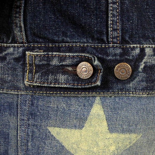 Vintage Lone Star 14oz Dark Hard Wash SC11901H Denim Jacket CANE2822