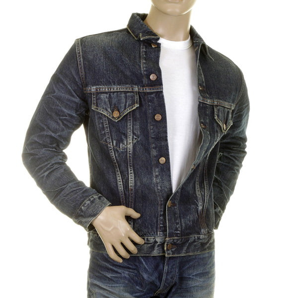 Vintage Lone Star 14oz Dark Hard Wash SC11901H Denim Jacket CANE2822