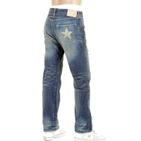 Aged 14oz Lone Star SC40902R Vintage Cut Selvedge Denim