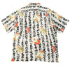 Sun Surf Mens SS33332 Hawaiian Short Sleeve Shirt with Grey Oriental Scripture Design SURF9057