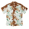 Sun Surf Mens SS33333 Brown Regular Fit Short Sleeve Cuban Collar Hawaiian Shirt with Wild Sweetfish Print SURF9058