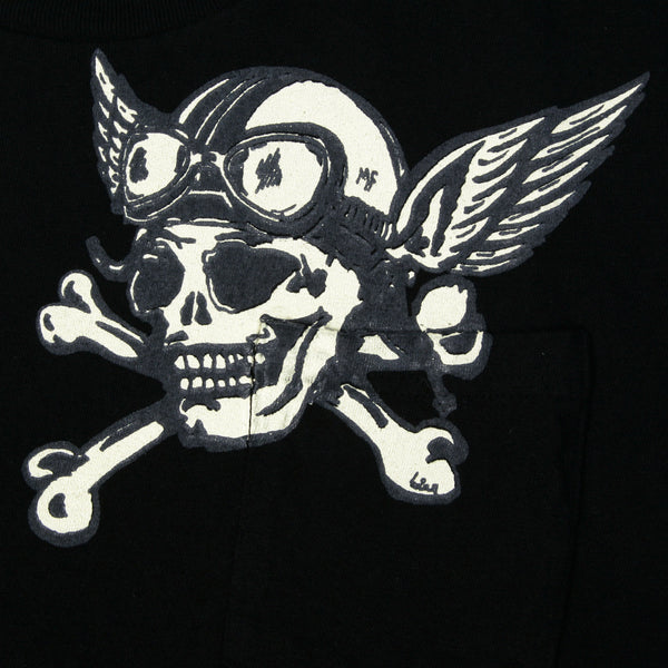 Black Mister Freedom SC73279 Slim Fit Crew Neck T-shirt CANE9169