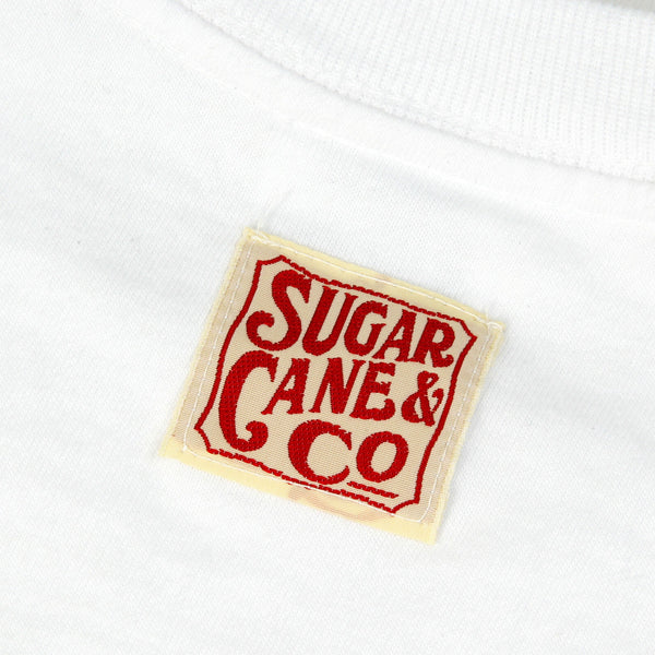 White Regular Fit SC73438 Crew Neck Short Sleeve Logo T-Shirt CANE9031