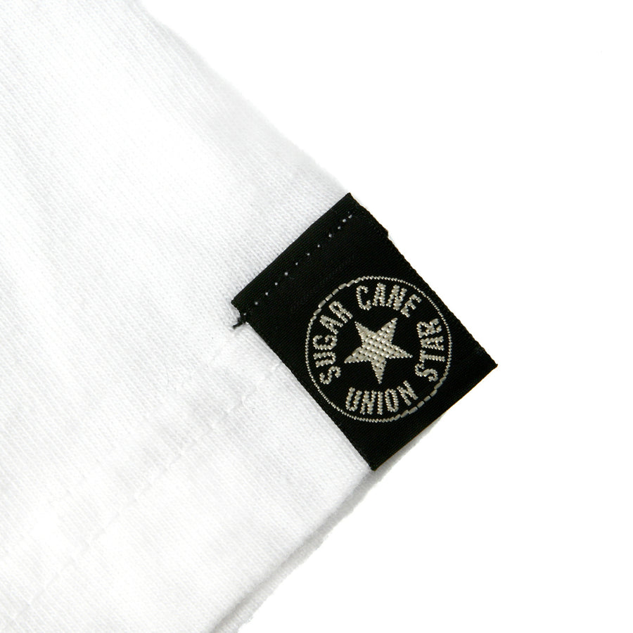 White Regular Fit SC73438 Crew Neck Short Sleeve Logo T-Shirt CANE9031