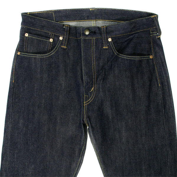 Navy Vintage Cut Non Wash SC40051N Selvedge Denim Jeans CANE0270