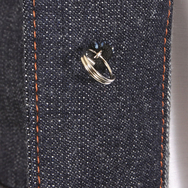 Sugarcane Vintage Cut SC12242N Fiction Romance Regular Fit Non Wash Denim Work Vest CANE1075