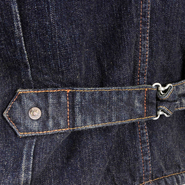 Sugar Cane waistcoat Fiction Romance hard wash denim 30s model SC12242H work vest top CANE1219