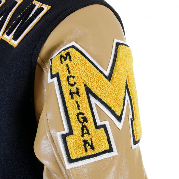 Sugar Cane's Whitesville Letterman WV12310 30oz melton wool set in award Mavericks stadium jacket WHIT1091